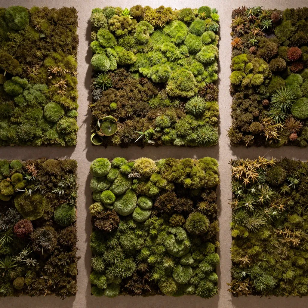 Modulaarinen sammalpaneeli